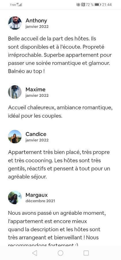 דיז'ון Romantisme Et Glamour 2 Avec Spa , Clim Et Jardin מראה חיצוני תמונה